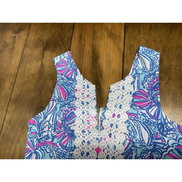 Lilly Pulitzer x Target 20th Anniversary Dress Women's Size 8 My Fans Paisley - Picture 2 of 12